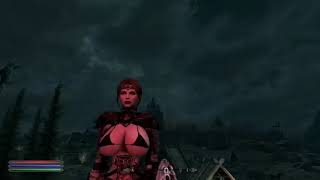 Skyrim SE (mods) - Helena - Girly Animation - Miss Yvette's Armory - Permafrost
