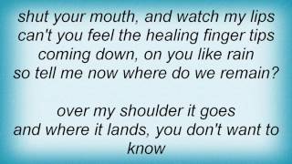 I Am Kloot - Over My Shoulder Lyrics