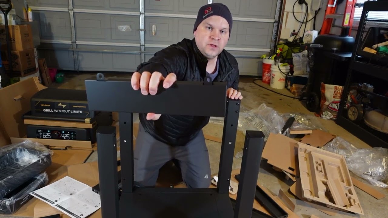 Current Model G+ Electric Grill Step by Step Assembly Instruction