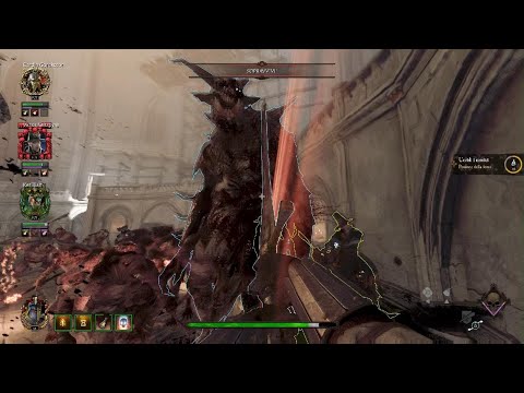 Warhammer Vermintide 2 Grail knight Critical Riposte build cata w bots Brt Sword/ Executioner Sword