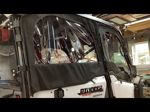 Honda Pioneer 1000-5 OEM Soft Upper Door Review by Nevin DeLacour
