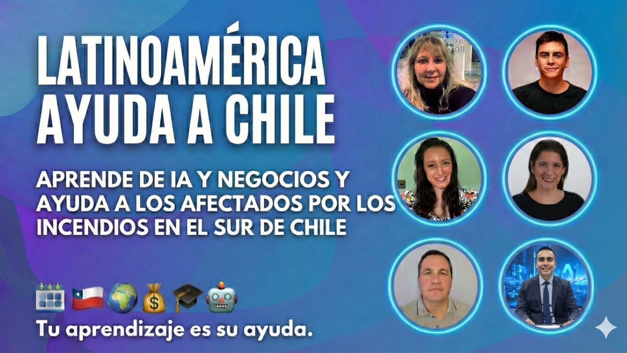 Latinoamérica unida #2: Aprende IA y Negocios para ayudar a los afectados