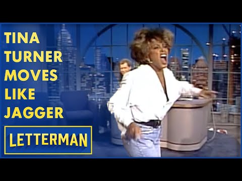 Tina Turner Performs "I Don't Wanna Fight," Taught Mick Jagger Her Moves | Letterman