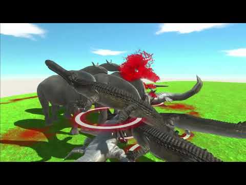 Prehistoric Mammals VS Reptiles ALL UNITS Fight Battle ARBS | Animal Revolt Battle Simulator