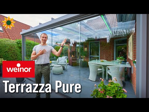 Weinor Terrazza Pure - die kubische Glasoase