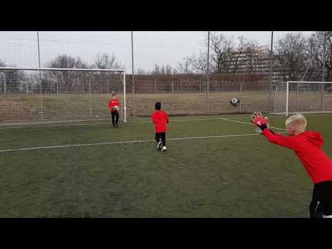 ANB Tormanntraining mit U8-U10 von 1.SSC Simmering