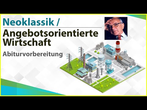 Neoklassik / Angebotsorientierte Wirtschaftspolitik fürs Abi:  Annahmen, Empfehlung, Probleme