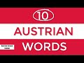 10 Austrian Words You Should Know Before You VISIT AUSTRIA