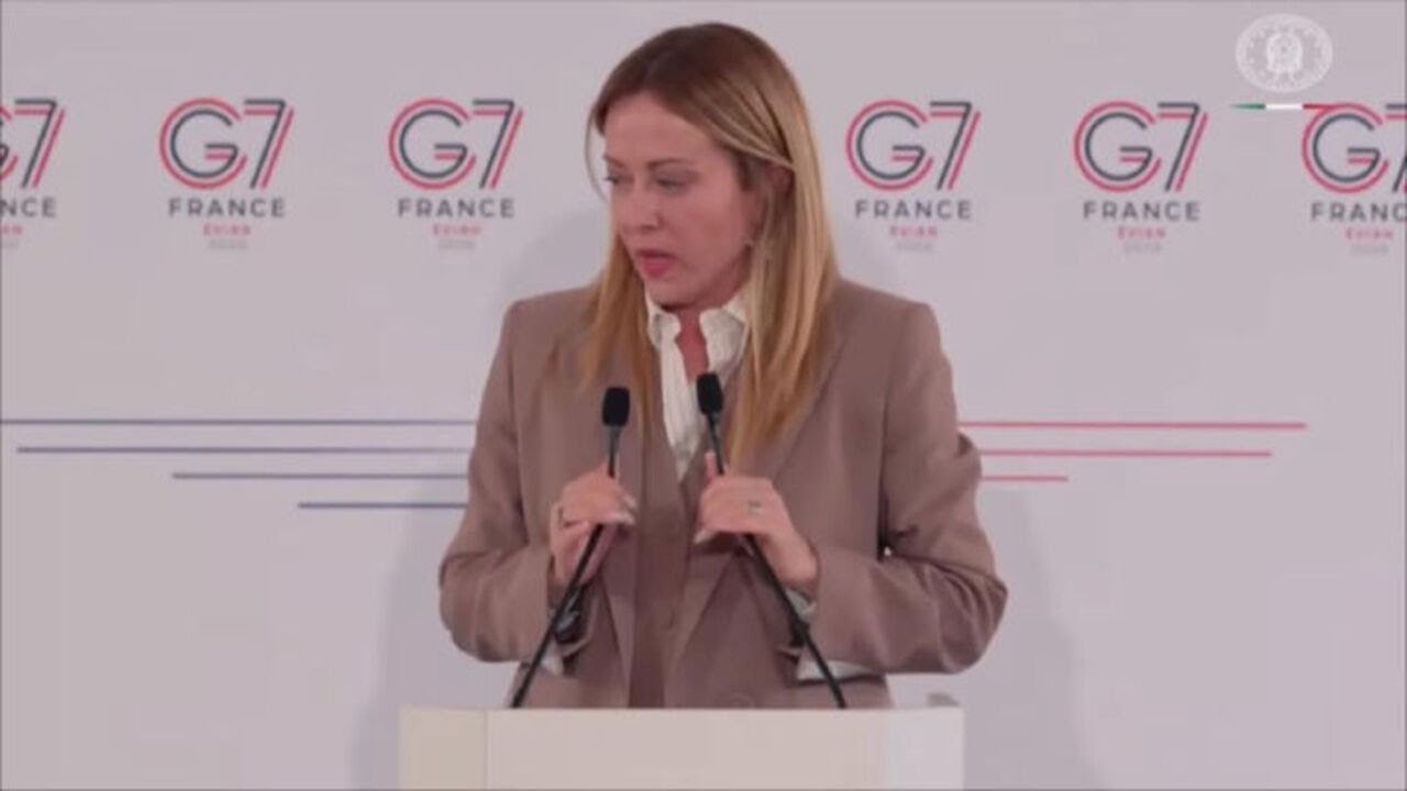 Meloni al G7: Fatto un ottimo lavoro in un momento complesso dello scenario internazionale