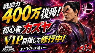 【スマブラSP】250万→400万復活！初心者カズヤのVIP挑戦 #14