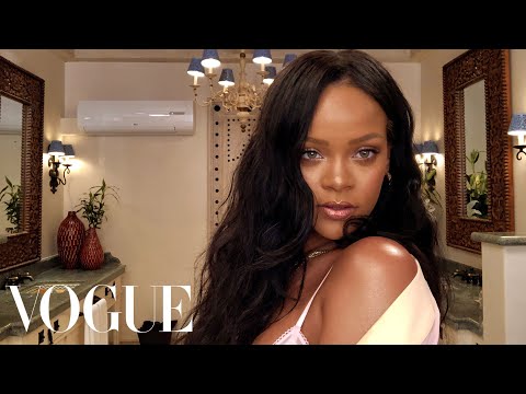 Rihanna's Epic 10-Minute Guide to Going Out Makeup | Beauty Secrets | Vogue