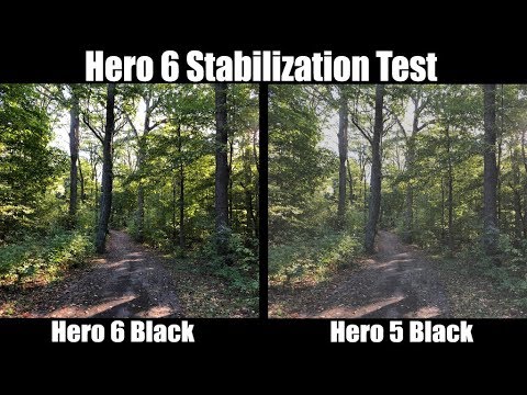 GoPro Hero 6 vs Hero 5 Stabilization Test