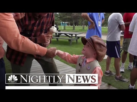 6 Year-Old Helps Younger Brother in Campaign for Mayor | NBC Nightly News
