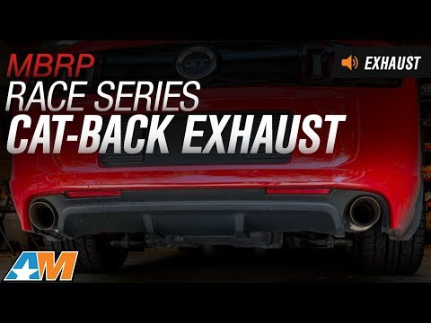 2011-2014 Mustang GT MBRP Race Series Cat-Back Exhaust Sound Clip & Install