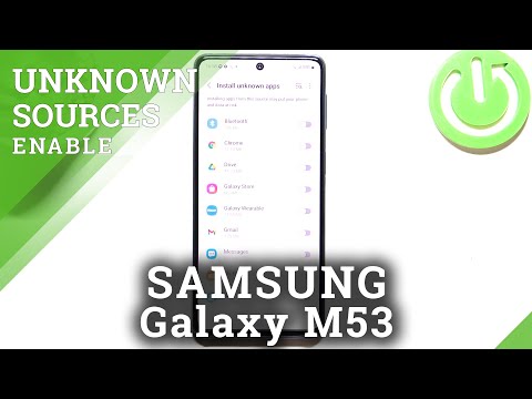 How to Allow Unknown Sources on SAMSUNG Galaxy M53 - Install Apps From Unknown Sources