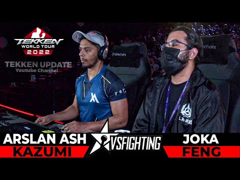 VSFighting X - ARSLAN ASH (Kazumi) Vs JOKA (Feng) TOP 8 | TEKKEN 7