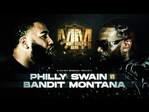 Bandit Montana vs Philly Swain | Midnight Madness | Rap Battle