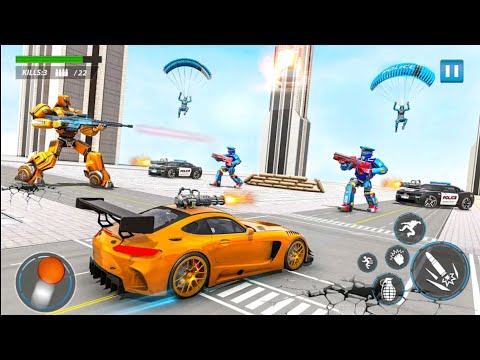 Prado Robot Game - Prison Escape Robot Car Game - Android Gameplay