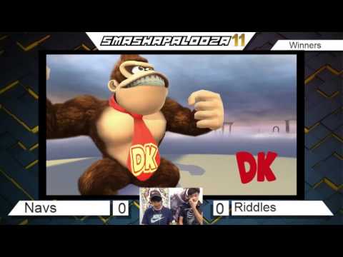 SmashaPalooza 11: Losers Semis - Riddles (DK) vs PutoNavs (Bayonnetta)