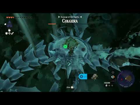 Beating Colgera, Scourge Of The Depths!