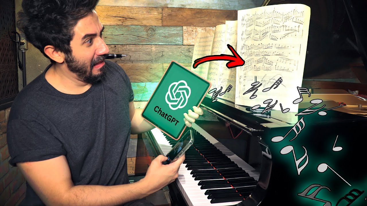 ChatGPT CRIANDO UMA MÚSICA PRA MIM (melodia, harmonia e ritmo) - Franz Ventura