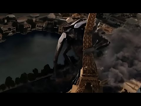 Female MUTO from Godzilla 2014 - extended footage I Attack on Las Vegas I