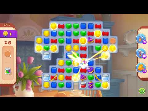 Homescapes Level 7765 - NO BOOSTERS 🏠 | SKILLGAMING ✔️