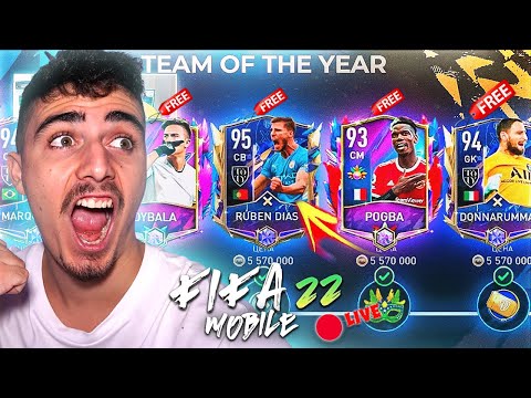 🔴TUTTO GRATIS! ECCO A VOI LE COMBINAZIONI PER L'EVENTO TOTY E CARNIBAL!!- Fifa MOBILE 22 ITA!!