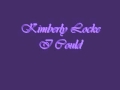 Kimberley Locke I Could