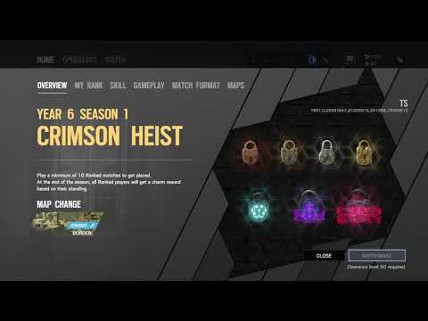 Operation Crimson Heist Ranked Charms [LEAKED]