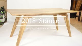 STANCE - Our new range of mid century modern dining tables.