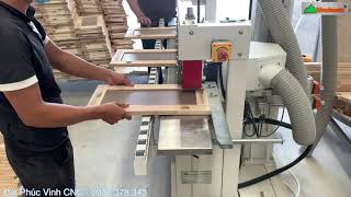 Máy Chà Nhám Cạnh 2 Trục Tự Động Giá Rẻ (1 trục chà, 1 trục chổi) WM-S1W1