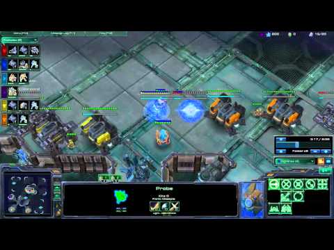 Starcraft 2 Vinny(T) Lirels(T) Highjnee(P) v/s Zero(T) fibgetfreek(T) Stampepa(P)