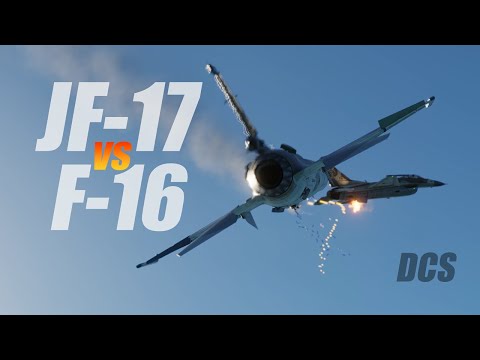 Who is Better? JF-17 Thunder vs F-16 Viper Fighting Falcon #DCS