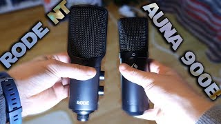 Video thumbnail for RODE NT-USB vs Auna 900B microphone TEST by Tech Toderici 🅥