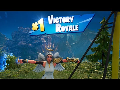 She GOT WRECKED by and Angel! WINNING my FIRST FORTNITE BATTLE ROYAL LIVESTREAM GAME!
