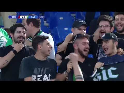 Domenico Berardi mit einem traumhaften Freistoßtor gegen AS Rom | DAZN