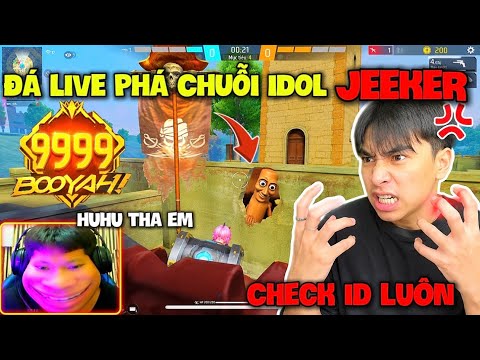 K1 Bất Ngờ Bị Check ID “Khi Đá Live Idol Jeeker Leo Top 1 Sever Việt Nam Chuỗi 9999 TC” Và Cái Kết??