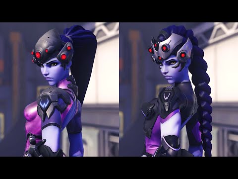 Overwatch 1 vs Overwatch 2 - Default Hero Skins