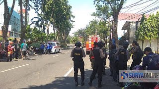 Polisi Ledakkan Barang Mencurigakan yang Diduga Bom di Jalan Arjuno Surabaya