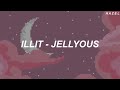 ILLIT 아일릿 Jellyous Easy Lyrics