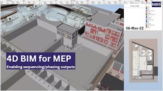 4D BIM for MEP | enabling sequencing and phasing outputs