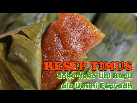 Cara Membuat Ketimus Singkong | Doko Doko Ubi Kayu | Aktivitas Ibu Rumah Tangga