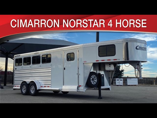 Preview image of Cimarron Norstar 4 Horse Gooseneck youtube video