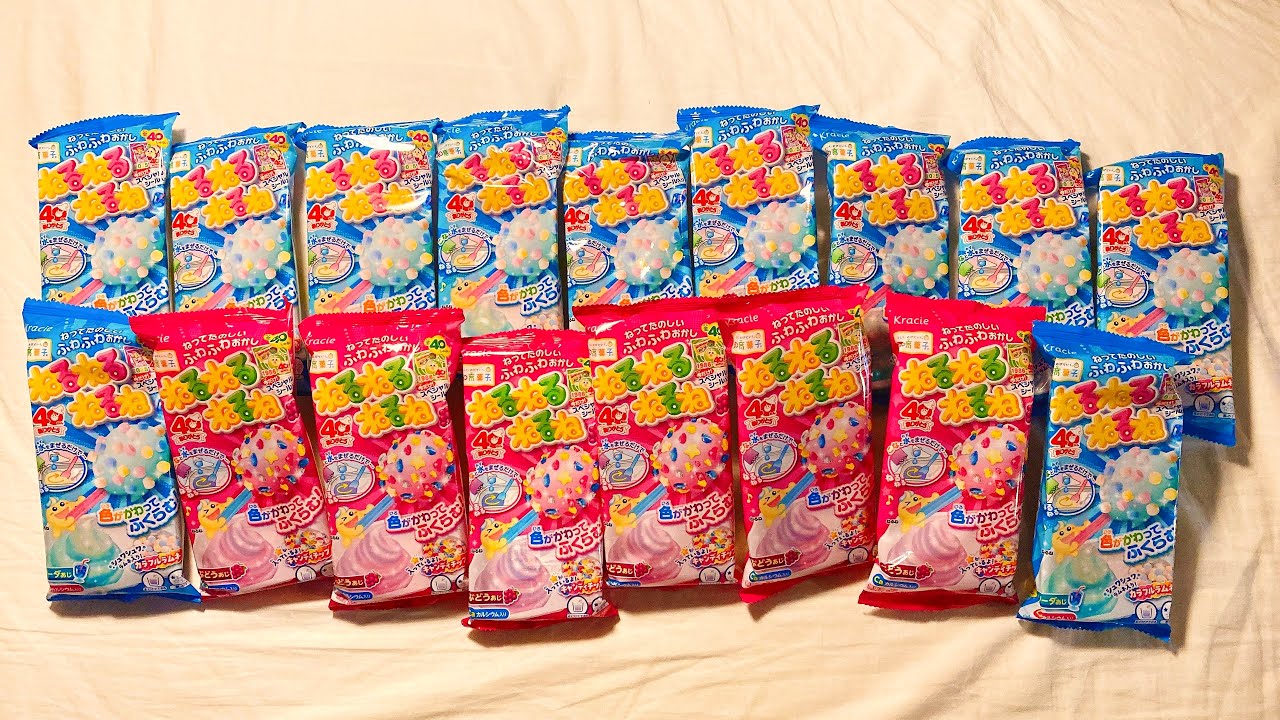 40周年シール付きねるねるねるねを開けていく🙌（1戦目） # ねるねるねるね #クラシエ #知育菓子