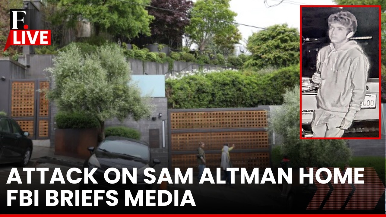 LIVE: FBI Holds Press Conference with SFPD on Molotov Attack Targeting Sam Altman’s Residence | N18G