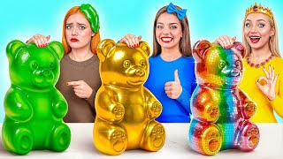 Download lagu Kaya vs Bangkrut vs Sangat Kaya Makanan Tantangan | Trik Dapur Keren Multi DO Smile mp3