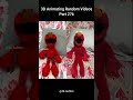 DISTURBING ELMO 3D Animating Random Videos Part 276 Shorts