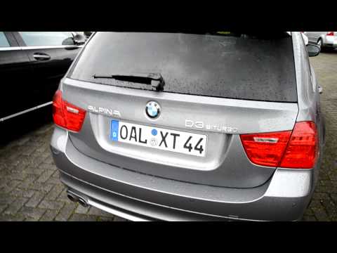 Grey BMW Alpina D3 Biturbo @ ADAC Masters Weekend 17-09-2011
