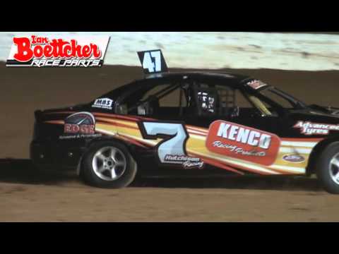 Street Stocks - Heat 24 - Australian Title - Redline Raceway - 12.03.16